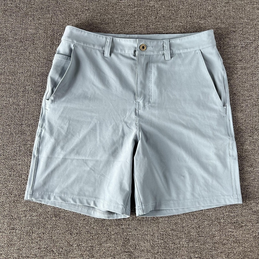 Florence Marine X Shorts‎ Mens 30 Blue Chino Stretch Lightweight Outdoor Casual
